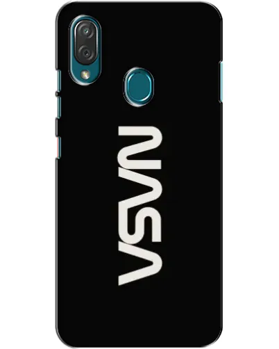 Чехол для ZTE Blade V10 Vita с картинкой «NASA — вертикальный логотип»