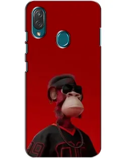 Чехол для ZTE Blade V10 Vita с картинкой «Bored Ape в красном» Чехол для ZTE Blade V10 Vita с картинкой «Bored Ape в красном»