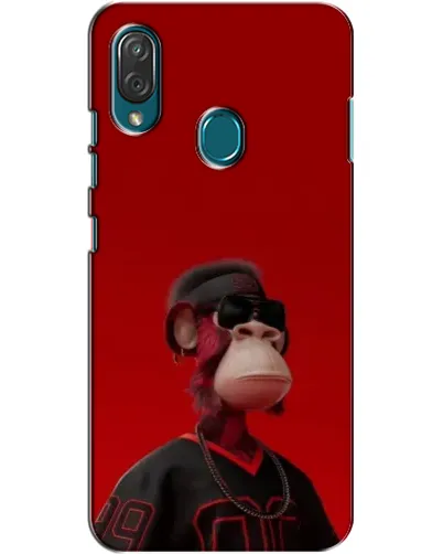 Чехол для ZTE Blade V10 Vita с картинкой «Bored Ape в красном» Чехол для ZTE Blade V10 Vita с картинкой «Bored Ape в красном»