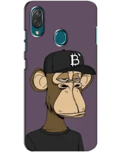 Чехол для ZTE Blade V10 Vita с картинкой «Bored Ape в кепке»