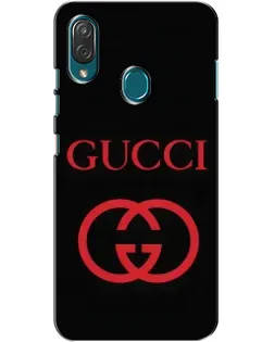 Чехол для ZTE Blade V10 Vita с картинкой «Gucci — красный логотип»