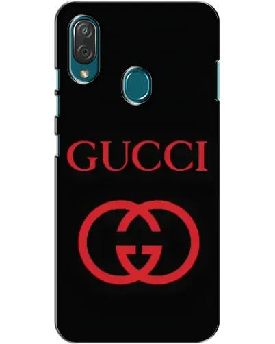 Чехол для ZTE Blade V10 Vita с картинкой «Gucci — красный логотип»