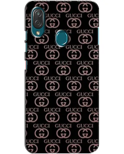 Чехол для ZTE Blade V10 Vita с картинкой «Классическая монограмма Gucci»