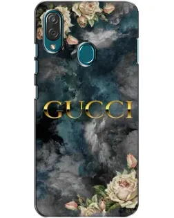 Чехол для ZTE Blade V10 Vita с картинкой «Абстрактные цветы Gucci»
