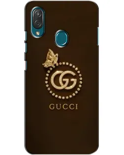 Чехол для ZTE Blade V10 Vita с картинкой «Gucci — золотая бабочка»