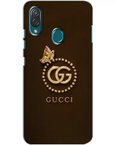 Чехол для ZTE Blade V10 Vita с картинкой «Gucci — золотая бабочка»