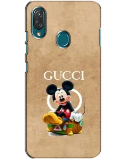 Чехол для ZTE Blade V10 Vita с картинкой «Микки Маус Gucci — крафт»