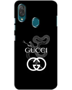Чехол для ZTE Blade V10 Vita с картинкой «Gucci — серебряная змея»