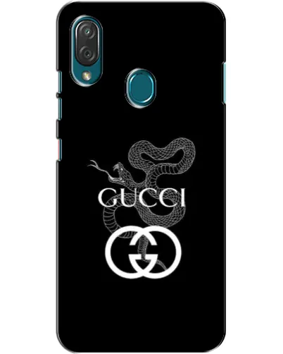 Чехол для ZTE Blade V10 Vita с картинкой «Gucci — серебряная змея»