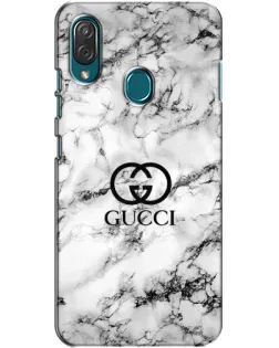Чехол для ZTE Blade V10 Vita с картинкой «Gucci — мраморный шик»