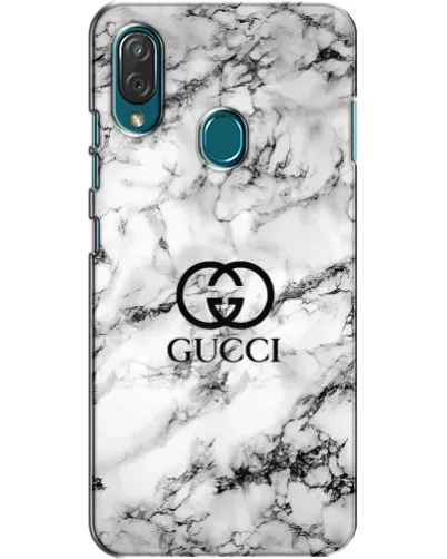 Чехол для ZTE Blade V10 Vita с картинкой «Gucci — мраморный шик»