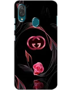 Чехол для ZTE Blade V10 Vita с картинкой «Gucci — неоновая роза»