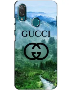 Чехол для ZTE Blade V10 Vita с картинкой «Gucci — горный пейзаж»