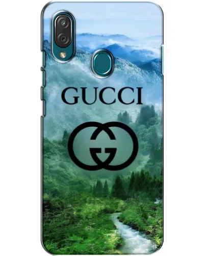 Чехол для ZTE Blade V10 Vita с картинкой «Gucci — горный пейзаж»
