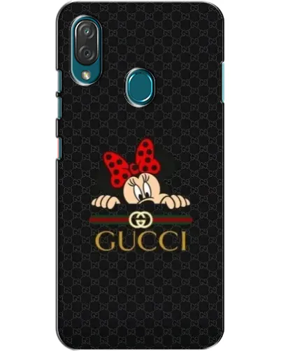 Чехол для ZTE Blade V10 Vita с картинкой «Минни Маус Gucci — черный»