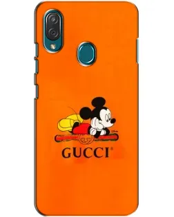 Чехол для ZTE Blade V10 Vita с картинкой «Микки Маус Gucci — оранж»