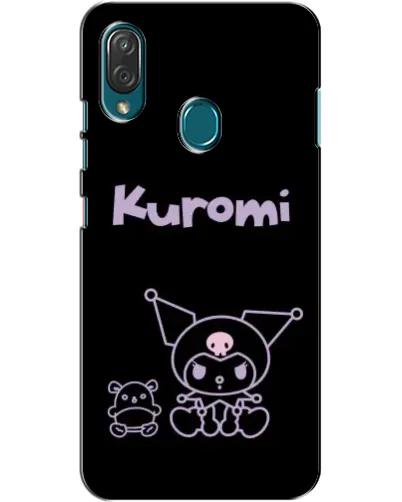 Чехол для ZTE Blade V10 Vita с картинкой «Kuromi — черный минимализм» Чехол для ZTE Blade V10 Vita с картинкой «Kuromi — черный минимализм»