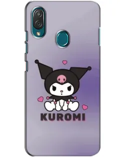 Чехол для ZTE Blade V10 Vita с картинкой «Kuromi — фиолетовый арт»