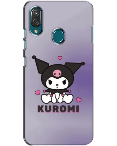 Чехол для ZTE Blade V10 Vita с картинкой «Kuromi — фиолетовый арт» Чехол для ZTE Blade V10 Vita с картинкой «Kuromi — фиолетовый арт»