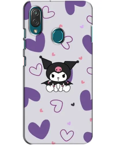 Чехол для ZTE Blade V10 Vita с картинкой «Kuromi и лавандовые сердца» Чехол для ZTE Blade V10 Vita с картинкой «Kuromi и лавандовые сердца»