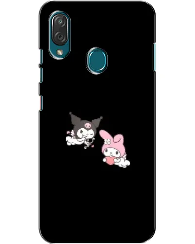 Чехол для ZTE Blade V10 Vita с картинкой «My Melody и Kuromi» Чехол для ZTE Blade V10 Vita с картинкой «My Melody и Kuromi»