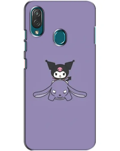 Чехол для ZTE Blade V10 Vita с картинкой «Kuromi на лиловом фоне» Чехол для ZTE Blade V10 Vita с картинкой «Kuromi на лиловом фоне»