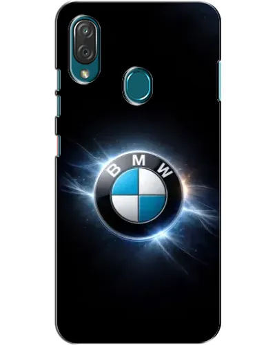 Чехол для ZTE Blade V10 Vita с картинкой «BMW — неоновое сияние»