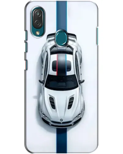 Чехол для ZTE Blade V10 Vita с картинкой «Вид сверху — BMW M»