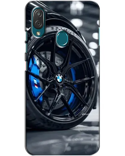 Чехол для ZTE Blade V10 Vita с картинкой «Колесо BMW вблизи»