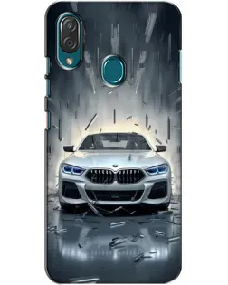Чехол для ZTE Blade V10 Vita с картинкой «BMW в свете фар»