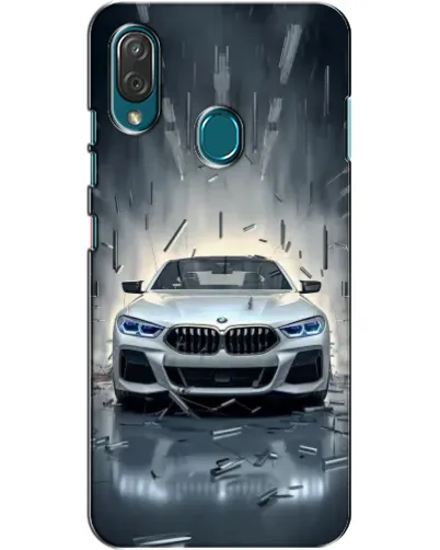 Чехол для ZTE Blade V10 Vita с картинкой «BMW в свете фар»