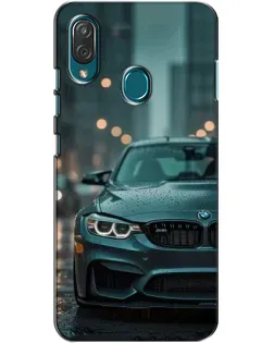 Чехол для ZTE Blade V10 Vita с картинкой «BMW в огнях города»