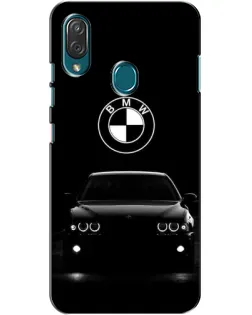 Чехол для ZTE Blade V10 Vita с картинкой «BMW — взгляд из темноты»