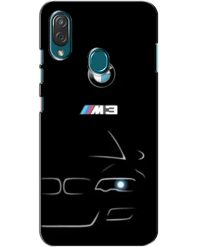 Чехол для ZTE Blade V10 Vita с картинкой «Минималистичный принт BMW M3»