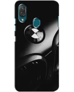 Чехол для ZTE Blade V10 Vita с картинкой «Эмблема BMW — макро»