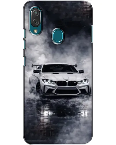 Чехол для ZTE Blade V10 Vita с картинкой «BMW сквозь туман»