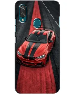 Чехол для ZTE Blade V10 Vita с картинкой «BMW на красной дорожке»