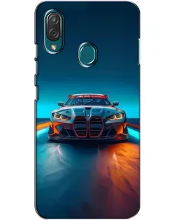 Чехол для ZTE Blade V10 Vita с картинкой «BMW — огни неона» Чехол для ZTE Blade V10 Vita с картинкой «BMW — огни неона»