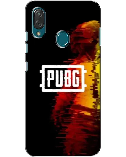 Чехол для ZTE Blade V10 Vita с картинкой «Яркий логотип PUBG»