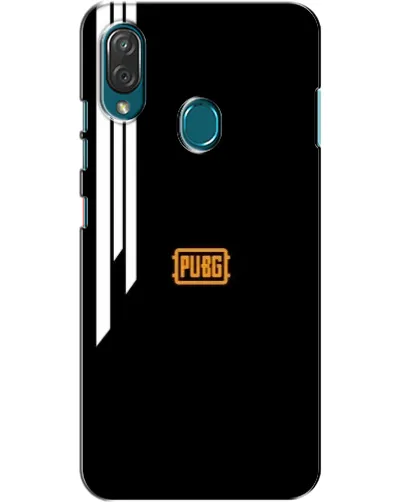 Чехол для ZTE Blade V10 Vita с картинкой «PUBG — вертикальные линии»