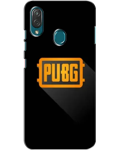 Чехол для ZTE Blade V10 Vita с картинкой «PUBG — рамка лого»
