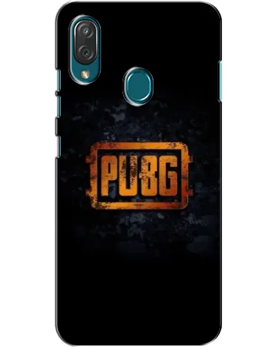 Чехол для ZTE Blade V10 Vita с картинкой «PUBG — золотой логотип»