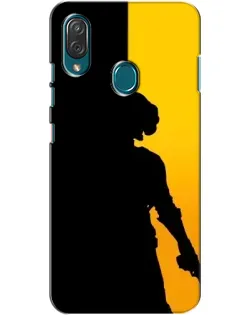 Чехол для ZTE Blade V10 Vita с картинкой «Тень воина PUBG»