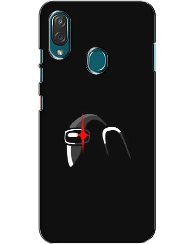 Чехол для ZTE Blade V10 Vita с картинкой «Among Us шлем» Чехол для ZTE Blade V10 Vita с картинкой «Among Us шлем»