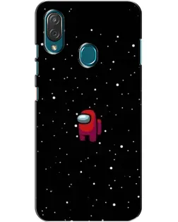 Чехол для ZTE Blade V10 Vita с картинкой «Красный Among Us»