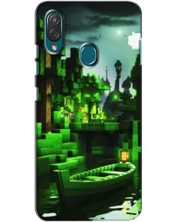 Чехол для ZTE Blade V10 Vita с картинкой «Minecraft лесной пейзаж» Чехол для ZTE Blade V10 Vita с картинкой «Minecraft лесной пейзаж»