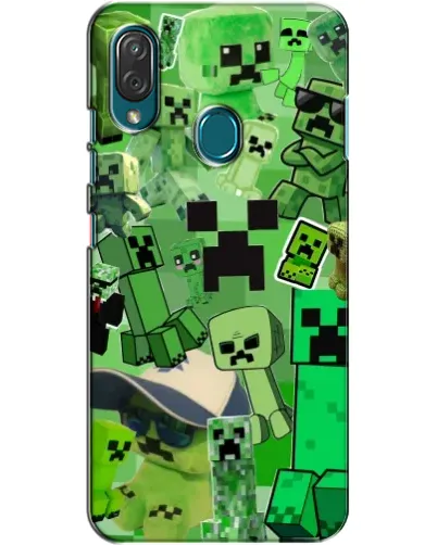 Чехол для ZTE Blade V10 Vita с картинкой «Криперы Minecraft» Чехол для ZTE Blade V10 Vita с картинкой «Криперы Minecraft»
