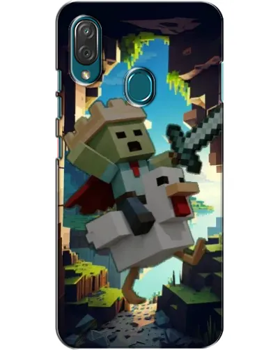 Чехол для ZTE Blade V10 Vita с картинкой «Стив и гусь» Чехол для ZTE Blade V10 Vita с картинкой «Стив и гусь»