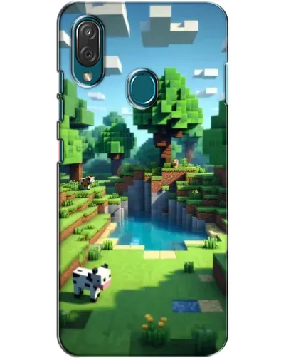 Чехол для ZTE Blade V10 Vita с картинкой «Minecraft летний день» Чехол для ZTE Blade V10 Vita с картинкой «Minecraft летний день»