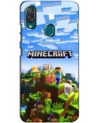 Чехол для ZTE Blade V10 Vita с картинкой «Minecraft классический мир» Чехол для ZTE Blade V10 Vita с картинкой «Minecraft классический мир»